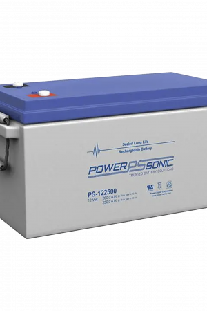 Batería 12V, 260AH, Para Respaldo, Tecnologías AGM/VRLA, 5 Años Vida Útil, Terminales M8, Listada UL