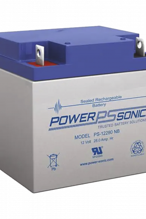 Batería 12V, 28AH, Para Respaldo, Tecnologías AGM/VRLA, 5 Años Vida Útil, Terminales NB2, Reconocida UL