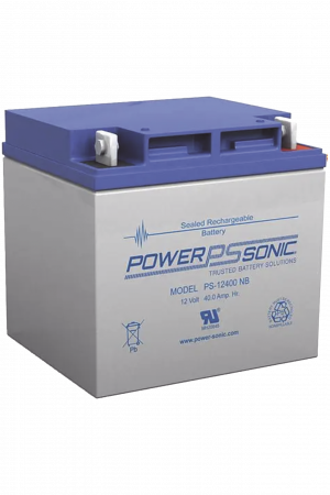 Batería 12V, 40AH, Para Respaldo, Tecnologías AGM/VRLA, 5 Años Vida Útil, Terminales T6, Reconocida UL