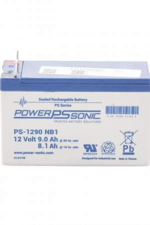 Batería 12V, 9AH, Para Respaldo, Tecnologías AGM/VRLA, 5 Años Vida Útil, Terminales NB1, Reconocida UL