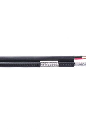 Carrete de 305 Metros (1000 Pies) / Cable Coaxial RG59 / Tipo CCS Siames / Optimizado para HD / Intemperie