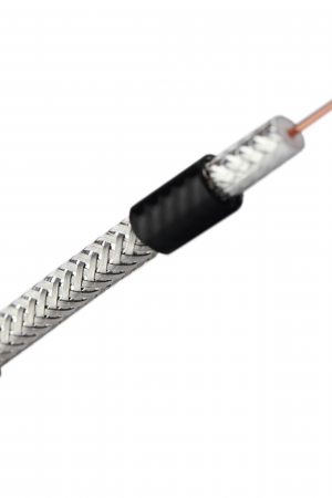 Carrete de 305 Metros (1000 Pies) / Cable Coaxial RG6 / Tipo CCS / Optimizado para HD / Intemperie