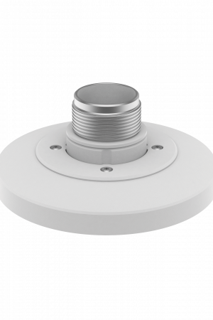 Adaptador tipo Plato necesario para montar en Pared o Techo Cámaras Hanwha serie QNV-C
