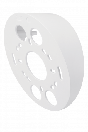 Montaje de techo o pared con inclinación compatible con camaras Fish Eye y domos Hanwha