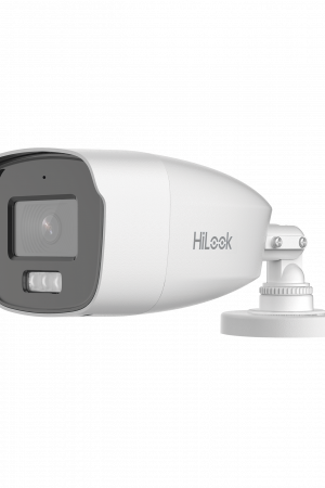 [Dual Light + ColorVu] Bala TURBOHD 3K megapixel / 40 mts IR + 40 mts luz blanca / Lente 2.8 (104° de Visión) / Exterior IP66 / Audio por Coaxitron / TVI-AHD-CVI-CVBS / Metal  / Smart-Hybrid light