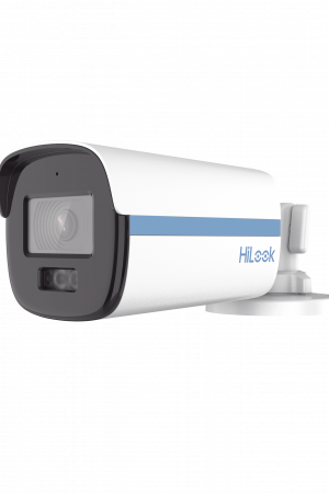 [Dual Light + ColorVu] Bala TURBOHD 3K / 5 Megapixel / Lente 3.6 mm / Audio por Coaxitron / 40 mts IR + 40 mts Luz Blanca / Exterior IP67 / Metal / dWDR