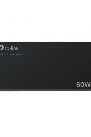 Inyector PoE++ (60W) / Gigabit 802.3 af/at/bt / 2 puerto 10/100/1000 Mbps / Plug and Play / Fuente alimientación Integrada