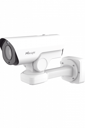 Cámara Bullet PTZ para Tráfico / Starlight Sensor / Smart IR II / 4K @30fps / Zoom Óptico 12X / IP66 / ANPR / Audio Bidireccional / PoE+ o DC 12V