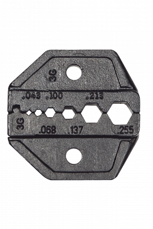 Matriz Ponchadora para RG58, RG59, RG62 y RG174. Compatible con Pinza Ponchadora VDV200-010