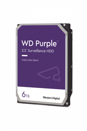 Disco Duro PURPLE de 6TB / 3 AÑOS DE GARANTÍA / Para Videovigilancia