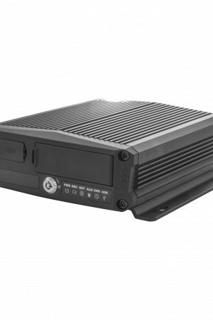 DVR Móvil / Multiplataforma / 4 Canales AHD + 2 canales IP/ Almacenamiento en Memoria Micro SD / H.265 / Chip IA Embebido / Soporta 4G / GPS