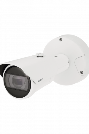 Camara Bala IP 4K con IA / Lente Motorizado 4.5 a 9.3mm / WDR 120dB / H.265 / RanuraSD / Protección IP67 IK10 NEMA4X / IR 40m