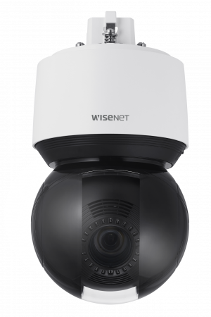 Cámara PTZ IP antivandálica 4K / IR 200m / 25x Zoom Óptico / IP66 / NEMA 4X / IK10 / Auto tracking / H.265 & WiseStream