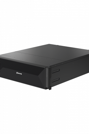 NVR de 64 canales /  Hasta 32 MP / H.265 & Wisestream / Procesamiento 400 Mbps / 3 Puertos de Red / Raid 5-6 / 16 bahias para disco duro (no incluidos)