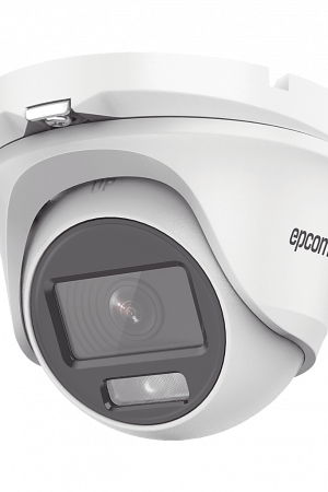 [ColorVu] Eyeball TurboHD 3K / Lente de 2.8mm / Microfono integrado / Imagen a color 24/7 / Luz Blanca 20 metros / Exterior IP66 / dWDR