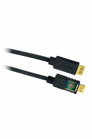 Cable HDMI Activo 4K a 60Hz | HDR, Triple Blindaje, K-Lock | CA-HM (20 mts / 66 ft)