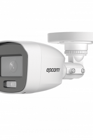 [ColorVu] Bala TurboHD 3K / Microfono Integrado / Imagen a color 24/7 / Lente 2.8mm / Metal / Luz Blanca / 20 mts / Exterior IP66 / dWDR / 4 Tecnologías