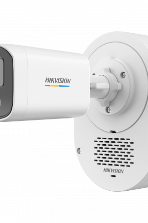 [SOUNDMAX] Cámara Bala TURBOHD 2 Megapixel (1080p) / ColorVu / Audio Bidireccional + Sirena / Luz Blanca 40 m + IR 40 m / IP67 / Luz Dual / Exterior IP67