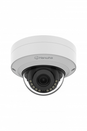 Cámara IP Tipo domo Antivandálica 8 Megapíxel / Lente fijo 3 mm / IR 20M / WDR 120db / IP66 / H.265 & WiseStream / Inteligencia Artificial Deteccion de Personas y vehiculos