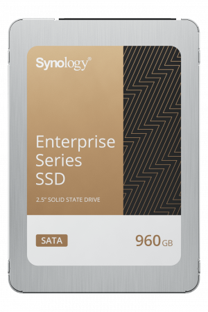 SSD SATA de 2,5" Serie Enterprise | 960 GB | Alto Rendimiento Estable | Resistencia Empresarial | Protección de Datos Integral | Análisis de Vida Útil | Compatibilidad con Synology DSM | Garantía de 5 Años