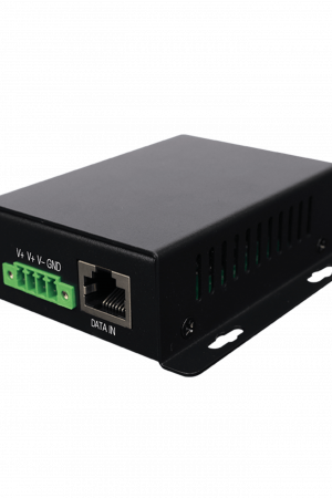 Inyector PoE Industrial / Ideal para Aplicaciones Solares / Entrada 9-42 Vcc / Salida PoE 48V / Conexión plug and play / Ideales para Conectar Cámaras PoE