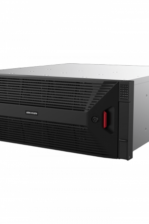 NVR 32 Megapixel (8K) / 256 canales IP / 30 Bahías de Disco Duro (600 TB) / 4 Puertos de Red / Soporta RAID con Hot Swap / ACUSENSE / ANPR