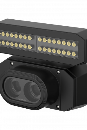 Camara IP Dual 4K, Funcion para reconocimiento de Codigos de Barra BCR / 2 lentes 25mm / Luz Blanca incluida /