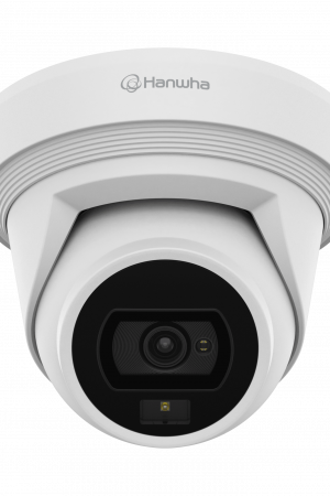 Cámara IP Tipo Flateye Antivandálica 8 Megapíxel / Lente fijo 3mm / Dual Light 30M / WDR 120db / IP67 / H.265 & WiseStream / Inteligencia Artificial Deteccion de Personas y vehiculos