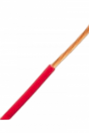 Bobina de 304.8 Metros (1000 Pies) de Cable Automotriz 16 AWG Color Rojo / Cable Primario TXL / Conductor Cobre Desnudo 19/29 / Aislamiento XLPE / Rango Temp. -51?C a 125?C / Especificaciones Ford y Chrysler