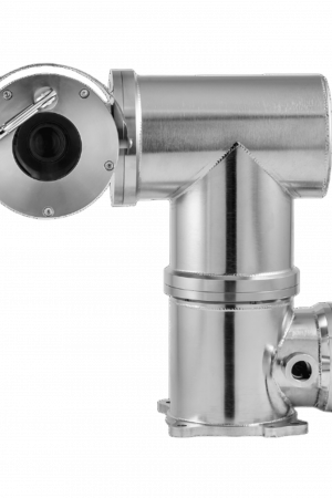 Camara IP antiexplosion tipo punta de poste 2MP / 32X / IP67 / acero inoxidable / Conexión RJ45 / Certificacion cLCus C1 / D1