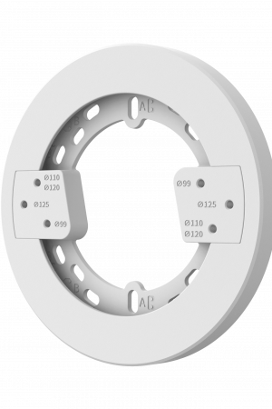 Placa de Montaje para camaras / Material Aluminio y Plástico / Peso 181g / Dimensiones ø140x12.2mm / Compatible con múltiples Accesorios