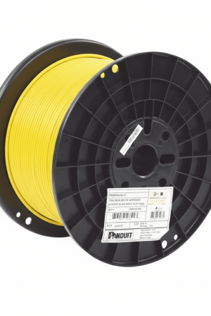 Bobina de Cable UTP de 4 Pares, Vari-MaTriX HD, Cat6A, 23 AWG, CMR (Riser), Color Amarillo, 305 Metros (1000 Pies)