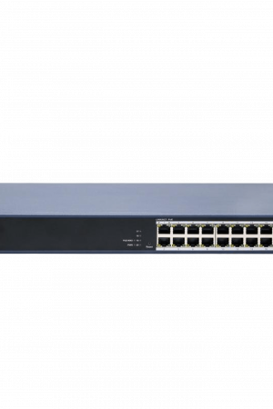 Switch PoE+ / Administrable / 16 puertos 1000 Mbps PoE+ / 2 Puertos 1000 Mbps Uplink / 2 Puertos SFP de Uplink /  Configuración Nube Hik-Partner Pro / Modo Extendido hasta 300 metros / 230 W