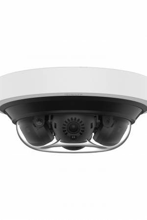 Camara IP Multisensor 16MP (4 Sensores de 4MP)/ WDR 120DB/ Lente fijo 3.19mm/ Inteligencia Artificial/ POE+/ IP66/ NEMA 4X/ IK10/ MICROSD/ IR 15M/ NDAA