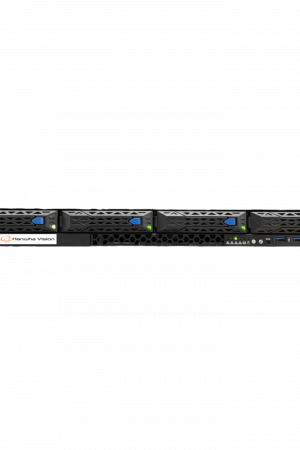 NVR Wisenet WAVE basada en Windows / Montable en Rack 1U / Incluye 1 licencia WAVE-PRO-04 / 470 Mbps throughput / Incluye 80 TB para almacenamiento