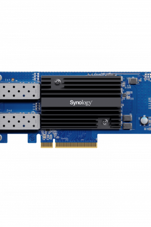 Adaptador de Red SFP+ de 10 GbE de Doble Puerto | Compatible con Synology | PCIe 3.0 x8 | Link Aggregation | Jumbo Frame 9 KB | Garantía de 5 Años.