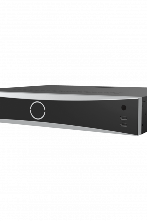 NVR 32 Megapíxel (8K) / 32 Canales IP / 16 Puertos PoE+ / ACUSENSE / ANPR / Conteo de Personas / Reconocimiento Facial / 4 Bahías de Disco Duro / Soporta POS / Alarmas I/O