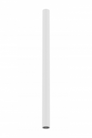 Tubo de Montaje en Techo / Aluminio / Color Blanco RAL9003 / Longitud 900 mm / Diámetro 54 mm / Peso 1.7 kg / Compatible con Bases SBP-140CMB y SBP-180CMB