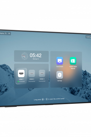Pantalla Profesional Yealink de 75" MD-75 para Salas de Juntas, con Integración a MeetingBars y Control Inteligente