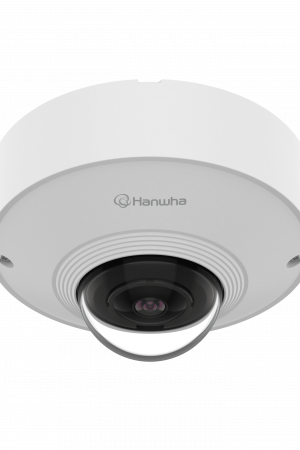 Cámara Fisheye AI 12MP / 1/1.6" CMOS / Lente Fijo 1.76 mm / WDR 120dB / IP66 IK10 NEMA4X / Detección de Personas y Vehículos / Compatible con H.265 H.264 MJPEG / PoE