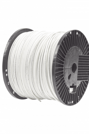 Bobina de Cable UTP de 4 Pares, Vari-MaTriX HD, Cat6A, 23 AWG, CMR (Riser), Color Blanco, 305 Metros (1000 Pies)