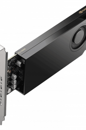 Tarjeta Gráfica Profesional NVIDIA RTX 2000 Ada Generation / 16 GB GDDR6 ECC / 2.816 CUDA Cores / 22 RT Cores / 88 Tensor Cores / PCIe 4.0 x8 / 70W TDP / 4x Mini DisplayPort 1.4a / AV1 Encode-Decode