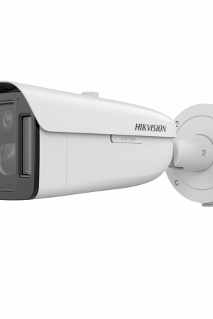 [TandemVu] Bala IP Dual 4 Megapixel (2 Lentes) / Lente Fijo (4 mm / ColorVu) y Lente Mot. (5 a 20 mm / DarkFighter X) / Luz Dual (IR y Luz Blanca) / IP67 / IK10 / Reconocimiento Facial / ACUSENSE / WDR 140 dB / DeepinView / Búsqueda por Atributos