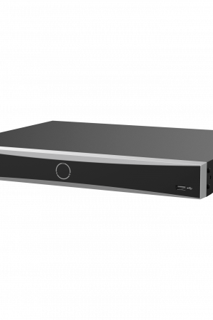[AcuSeek] NVR 12 Megapixel (4K) / 16 Canales IP / 16 Puertos PoE+ (10/100 Mbps) / Reconocimiento Facial / AcuSense / 2 Bahías para HDD de 16 TB / HDMI 4K / Alarmas I/O