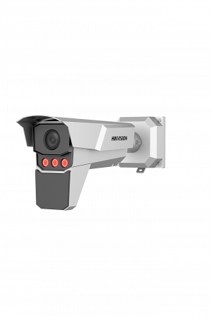 Bala IP 4 Megapixel / ANPR / Radar Interconstruido Medición de 5 a 120 Km/h / Reconocimiento y Captura de Placas Vehiculares para Trafico de Alta Velocidad / DARKFIGHTER / WDR 140 dB / IP67 / IK10 / Lente Mot. 8 a 32 mm / 100 mts IR / MicroSD