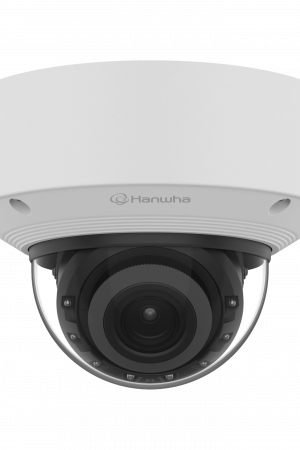Cámara IP Tipo Domo AI 5MP / IR 50 m / Lente Motorizado 3.3-9.3 mm/ Análisis Inteligente IA / Para uso Exterior IP67 IK10 NEMA4X / Conteo De Personas, Vehiculos y multitudes