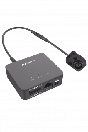 Pinhole IP 2 Megapixel / Lente 2.8 mm / 2 Mts Cable / PoE / Ideal para Cajeros Automáticos (ATM) / WDR / Micro SD / Cámara Tipo Block