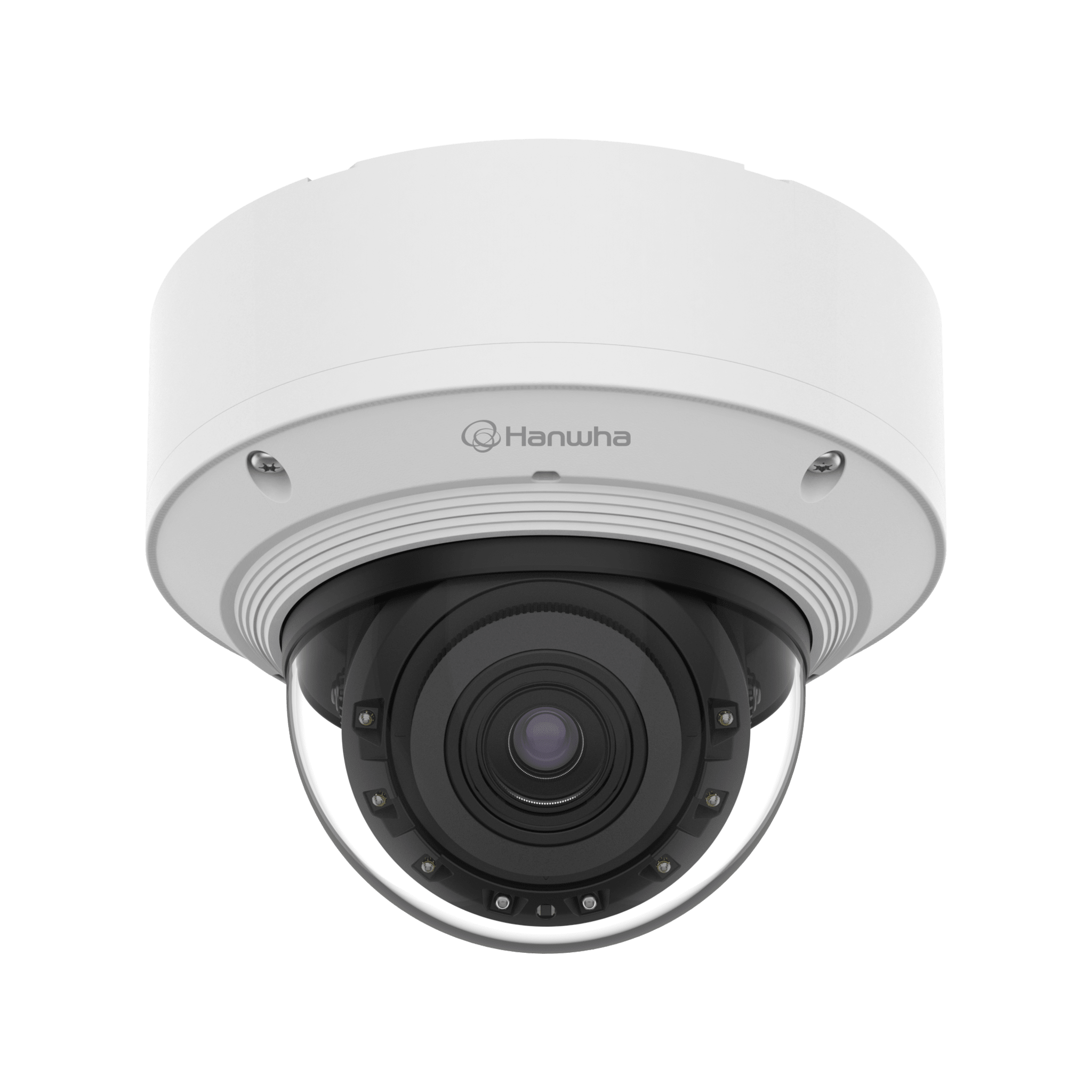Cámara Domo Interior Vandalismo AI 4MP / Sensor 1/1.8" CMOS / Lente Motorizado 4.6-9.35mm (2x) / WiseIR 60m / Inteligencia Artificial Persona-Vehiculo-Patente / WDR 120dB / IP52 IK10 / PoE+ y 12VDC / 2 Slots MicroSD 2TB