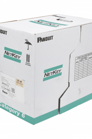 Bobina de Cable UTP 305 Metros (1000 Pies) de Cobre, NetKey, Azul, Categor?a 5e (24 AWG), PVC (CM), de 4 Pares