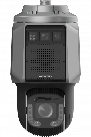 Cámara PTZ con Radar Triple Cámara Integrada / Detección de Intrusión por Radar / Rango de Detección 500 m / 32x Zoom Óptico / IP67